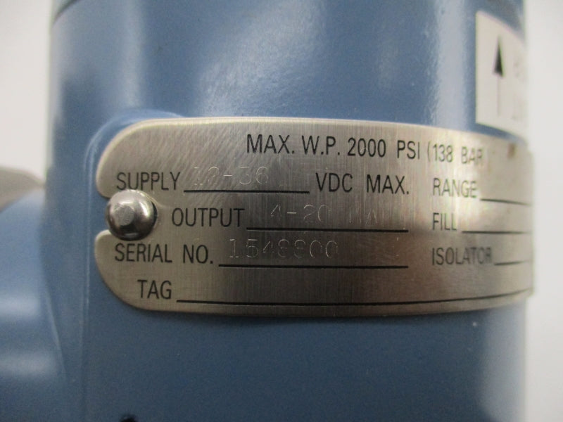ROSEMOUNT 2024D2A12A0S1B4 12-36VDC 2000PSI NSMP