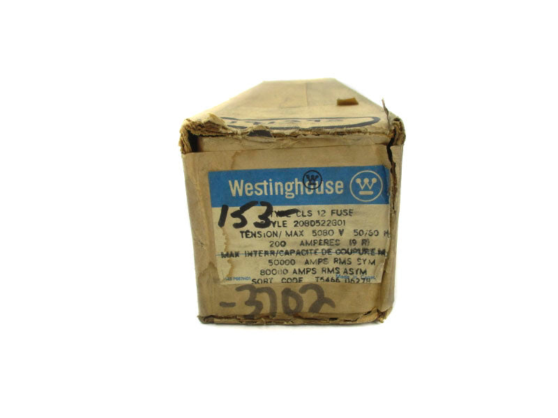 WESTINGHOUSE 208D522G01 5080V 200A NSFS