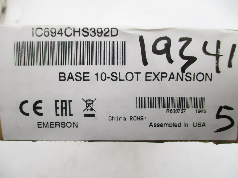 EMERSON IC694CHS392D NSFS