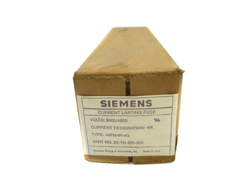 SIEMENS 25-131-891-503 48FM4R-4G 2400/4800V NSFS