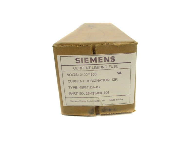 SIEMENS 25-131-891-506 48FM12R-4G 2400/4800V NSFS