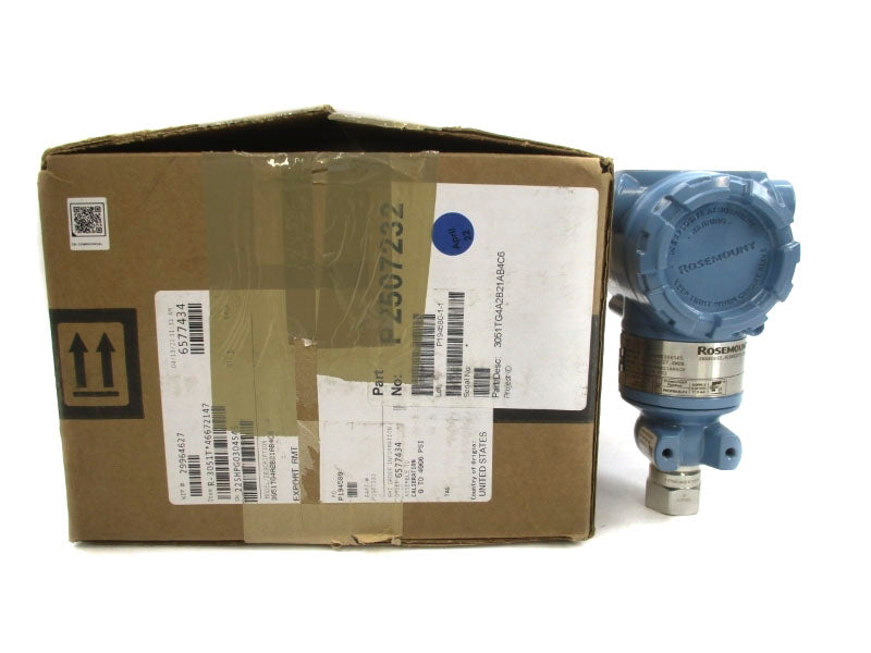 ROSEMOUNT 3051TG4A2B21AB4C6 10.5-30VDC 4000PSI NSMP