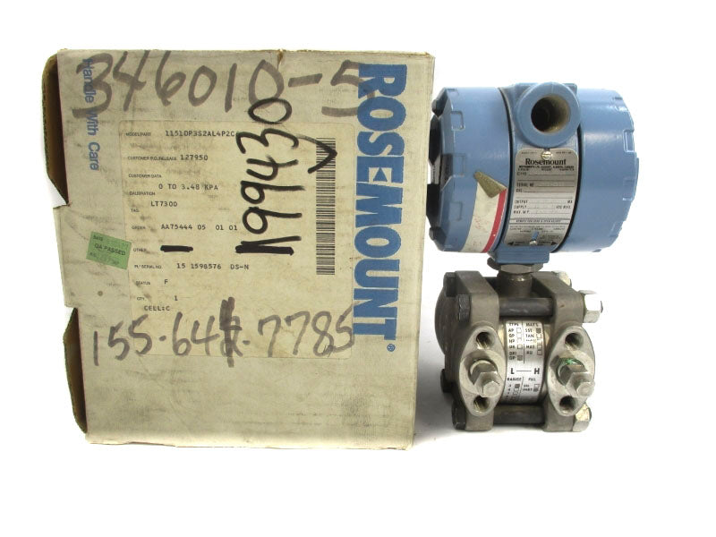 ROSEMOUNT C1151DP3S2AL4P2C6 12-45VDC 13.8MPA NSMP