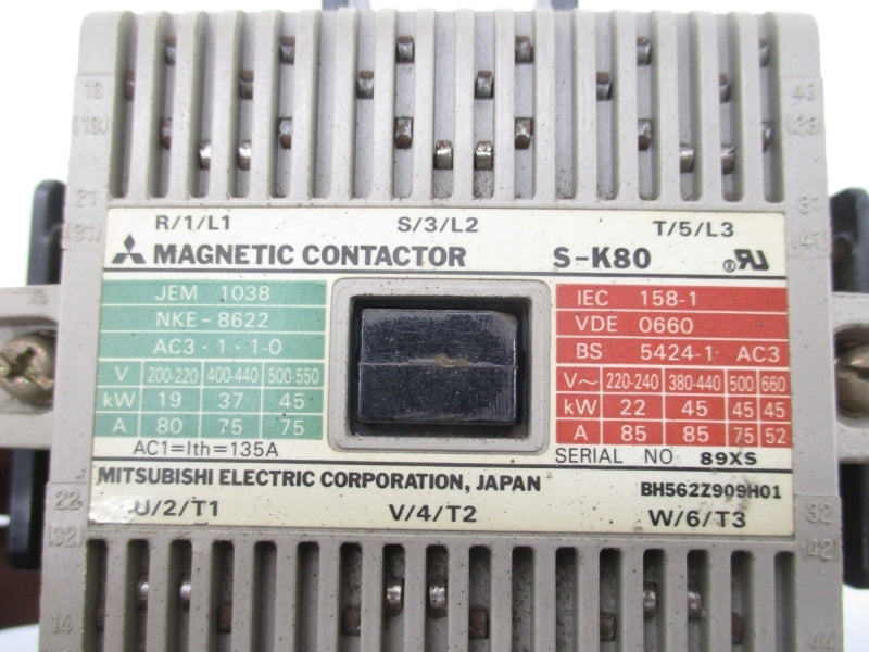 MITSUBISHI S-K80 200-240V UNMP