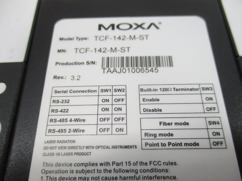 MOXA TCF-142-M-ST 12-48VDC NSMP
