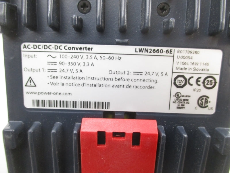 POWER ONE LWN2660-6E 100-240V 5A NSMP