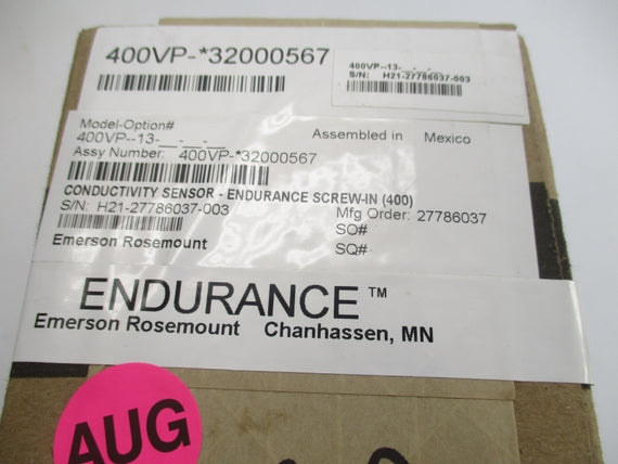 ROSEMOUNT 400VP-32000567 400VP--13-_-_-_ NSFS