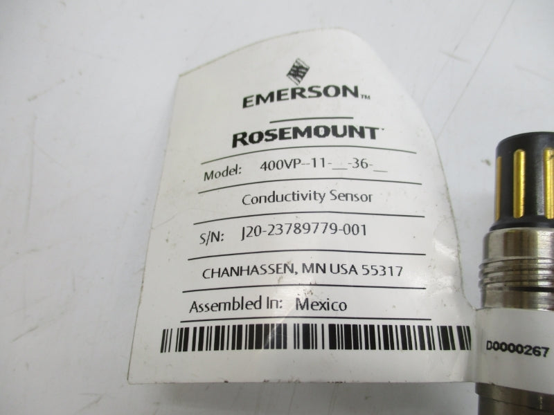 ROSEMOUNT 400VP-32627816 400VP--11-_-36-_ 250PSI NSMP