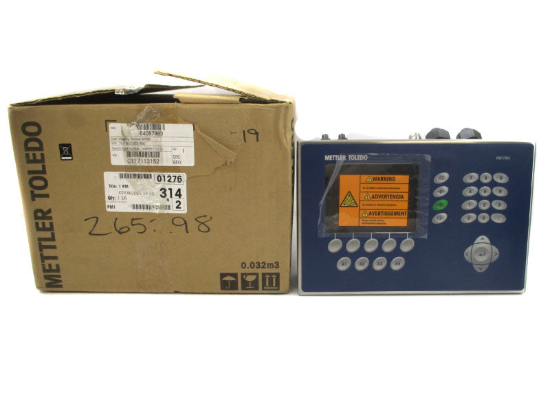 METTLER TOLEDO 78J100000E01A00 IND780HARSH 100-240VAC NSMP