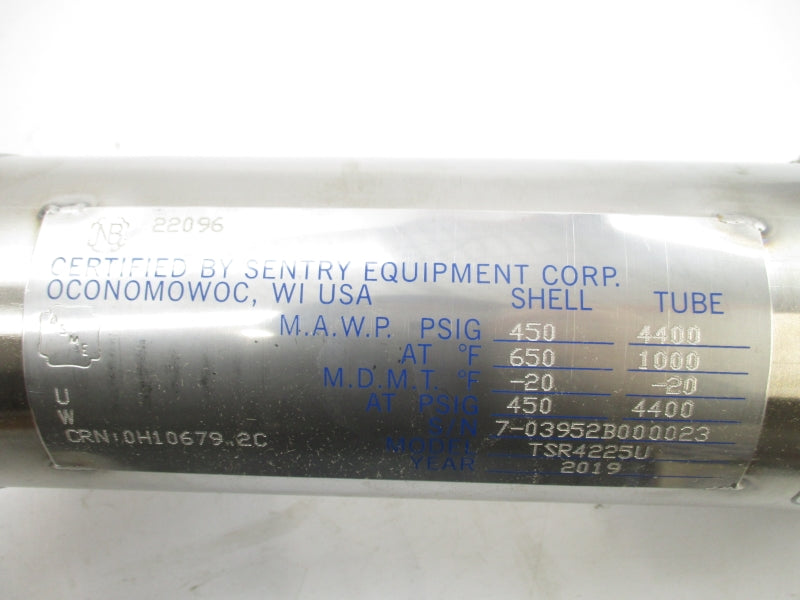 SENTRY TSR4225U 450-4400PSI NSMP