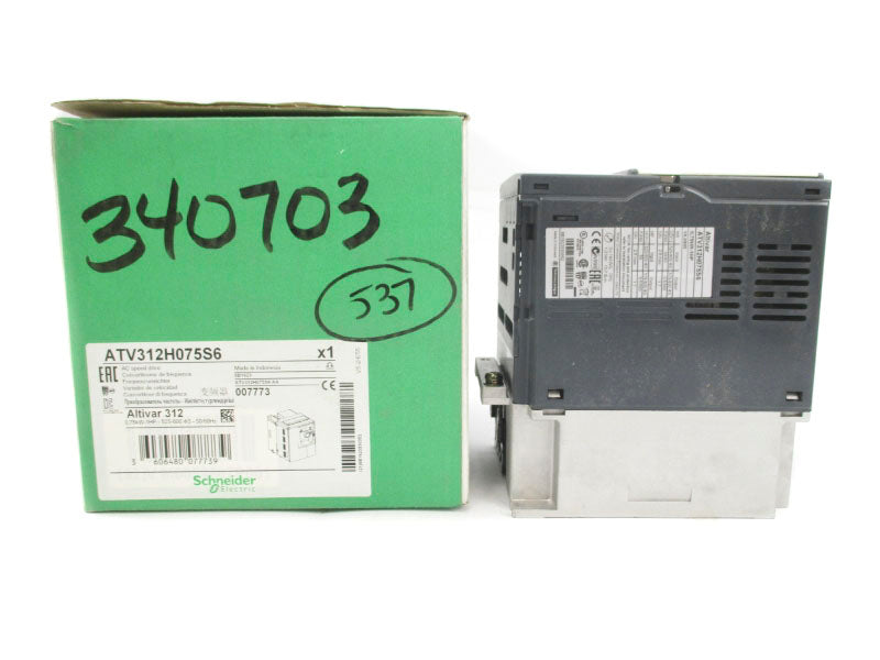 SCHNEIDER ELECTRIC ATV312H075S6 525-600V 1.7A NSMP