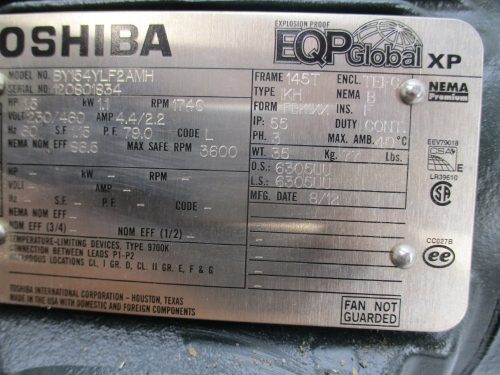 TOSHIBA BY154YLF2AMH NSMP