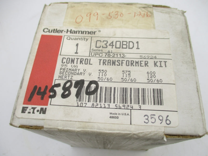 CUTLER-HAMMER C340BD1 SER. A1 600V NSFS