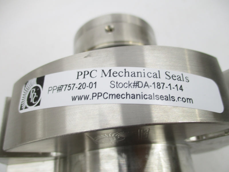 PPC MECHANICAL SEALS 316/HC/FKM/SC/SC/CAR/SC/GYLON 7757-20-01 NSMP
