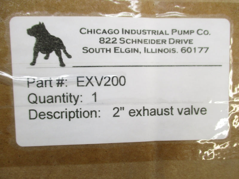 CHICAGO INDUSTRIAL PUMP EXV200 2" NSMP