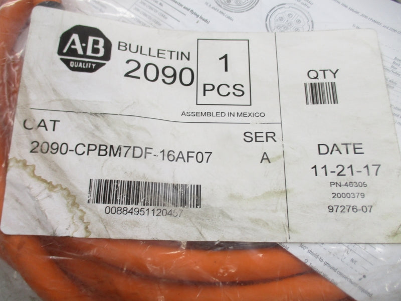 ALLEN BRADLEY 2090-CPBM7DF-16AF07 SER. A NSMP