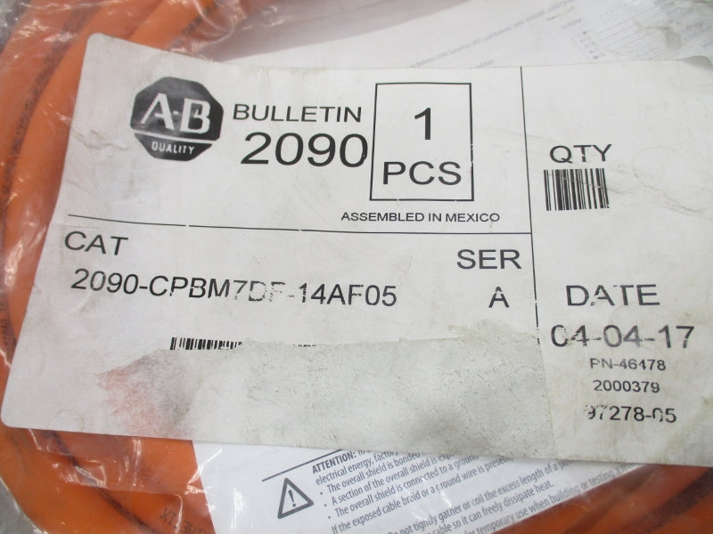 ALLEN BRADLEY 2090-CPBM7DF-14AF05 SER. A NSMP