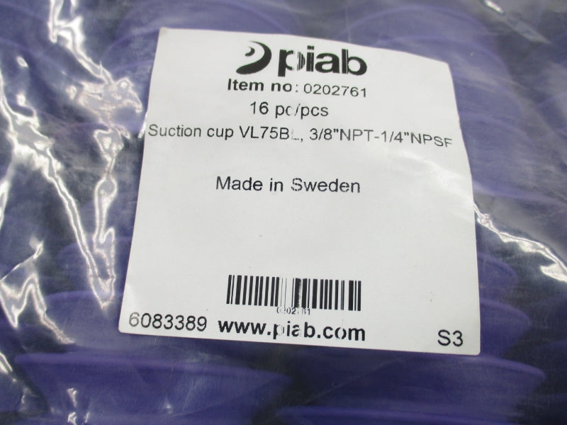 PIAB 0202761 (PKG OF 16) NSMP