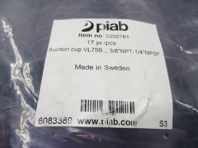 PIAB 0202761 (PKG OF 17) NSMP