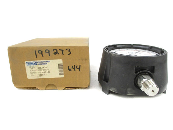 WIKA 9837787 233.34 4.5" 0-100PSI NSMP