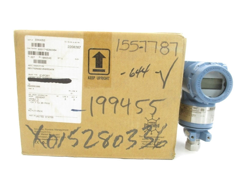 ROEMOUNT 3051TG2A2B21AKBM5Q4TR 10.5-30VDC 150PSI NSMP