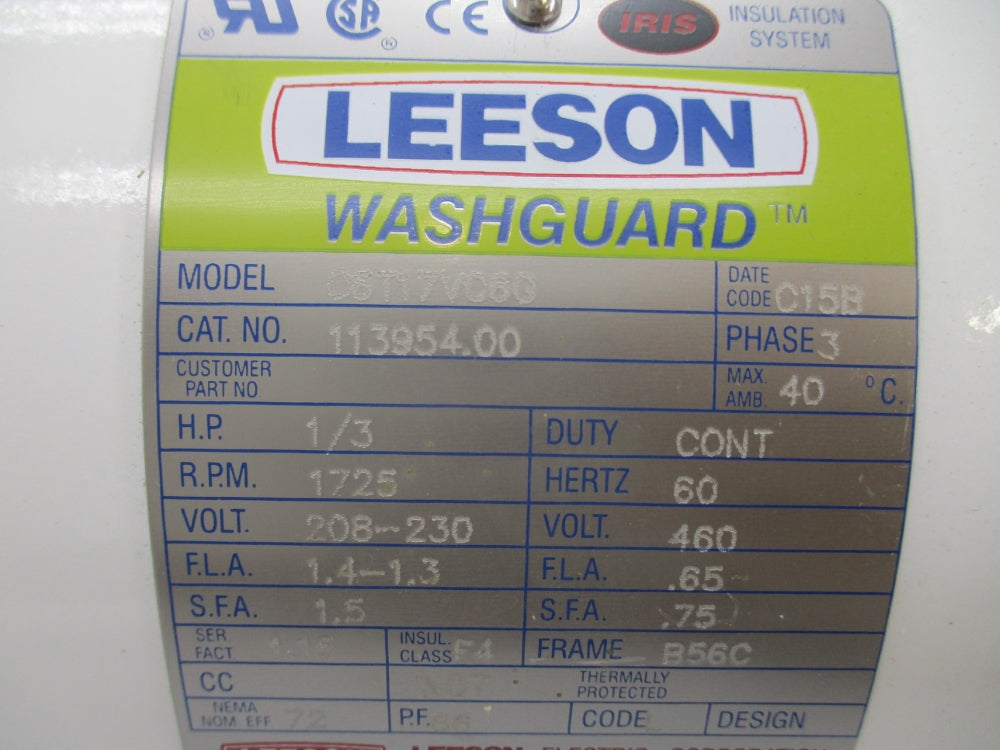 LEESON C6T17VC6G 113954.00 NSMP