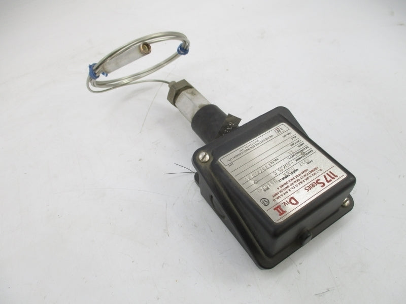 UNITED ELECTRIC E1172BSA 125/250VAC 11A -85/35C NSMP