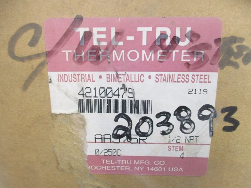 TEL-TRU AA575R 0/250C 4" NSMP