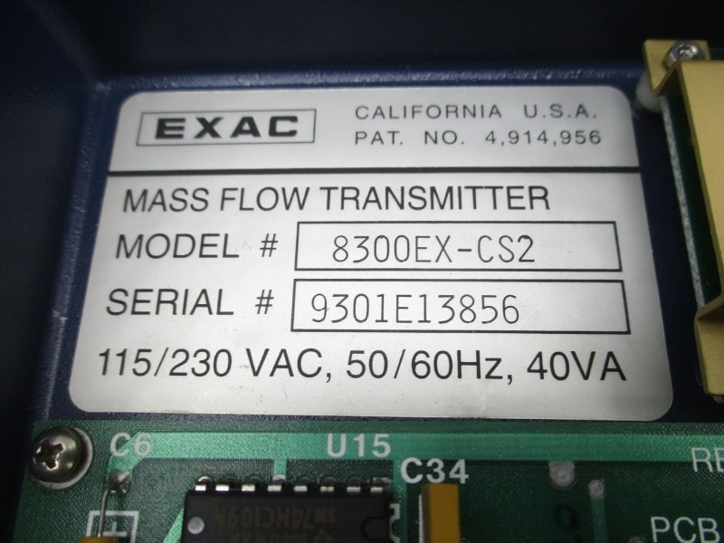EXAC 8300EX-CS2 115/230VAC UNMP