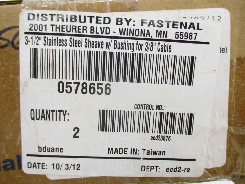 FASTENAL 0578656 (PKG OF 2) NSFS