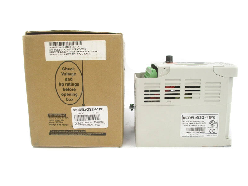 AUTOMATION DIRECT GS2-41P0 0-480V 4.2A (NO DOOR) NSMP