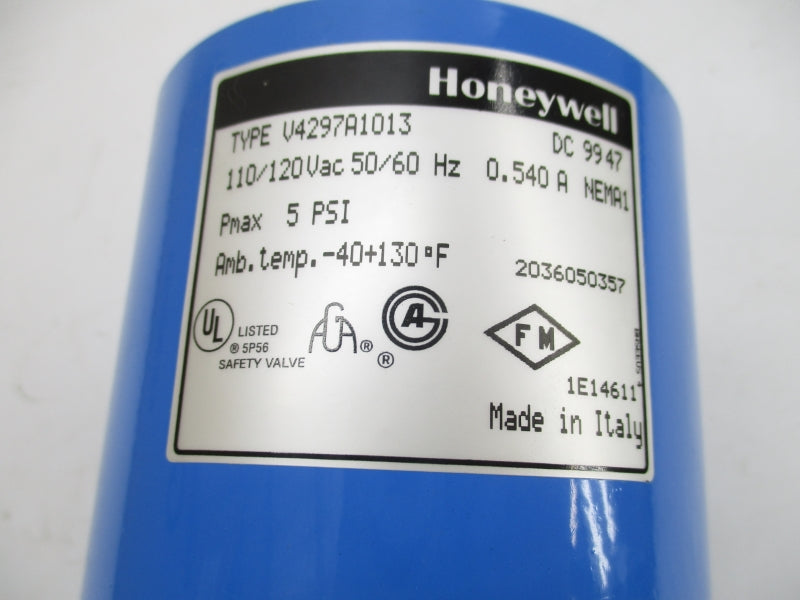 HONEYWELL V4297A1013 110/120VAC 0.540A 5PSI NSMP