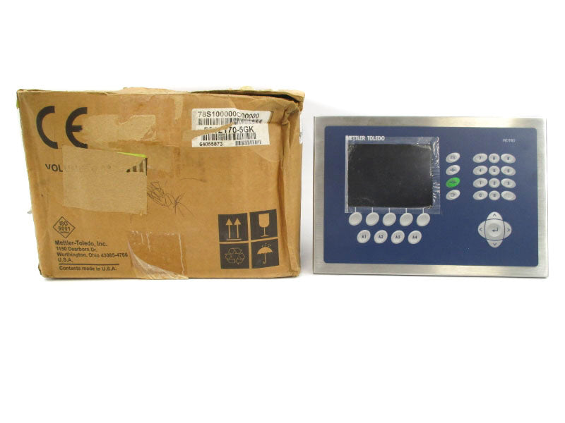 METTLER TOLEDO IND780 PANEL 78S100000C00000 100-240VAC NSMP