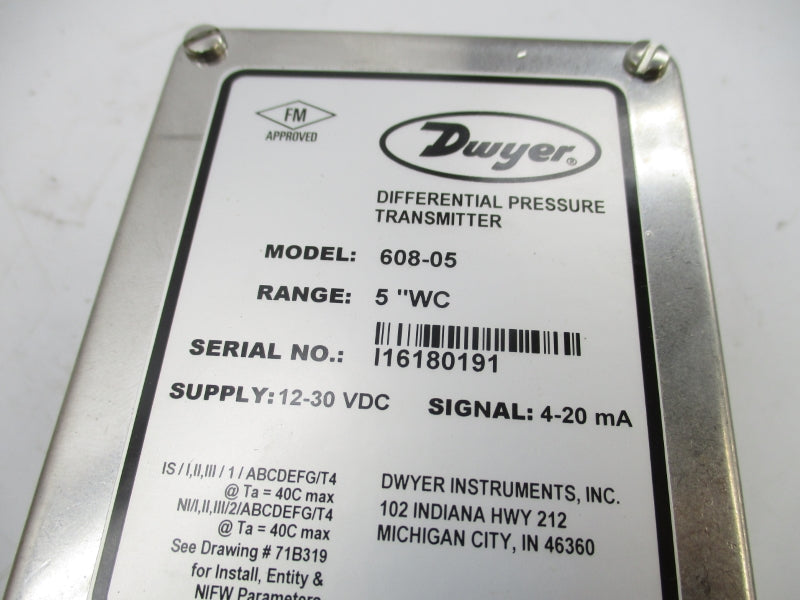 DWYER 608-05 12-30VDC NSMP