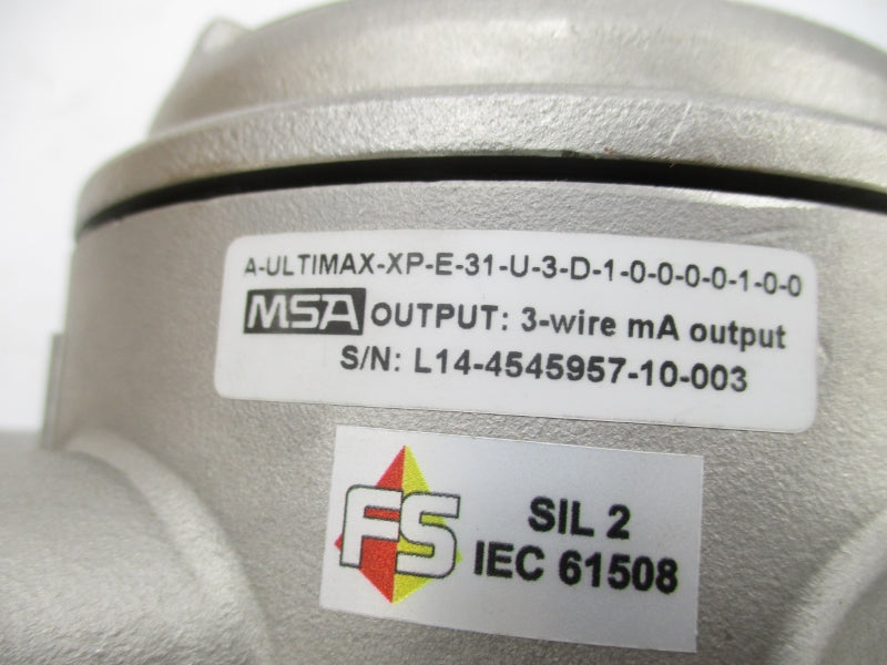 MSA A-ULTIMAX-XP-E-31-U-3-D-1-0-0-0-0-1-0-0 NSMP