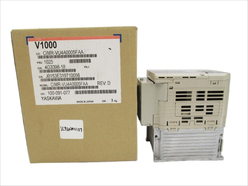 YASKAWA CIMR-VU4A0005FAA 380-480V 5.9/4.4A NSMP