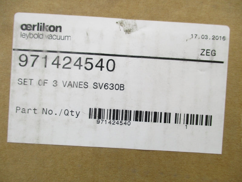 LEYBOLD 971424540 (PKG OF 3) NSMP
