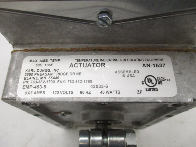 DUNGS EMP-453-5 120V 0.65A 136'F NSMP