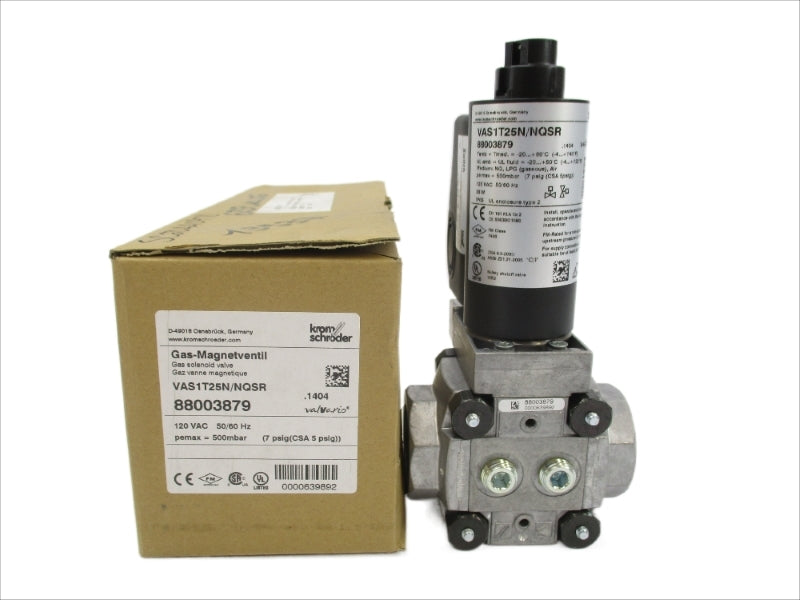 KROM SCHRODER VAS1T25N/NQSR 88003879 120VAC 7PSI -20-60'C NSMP