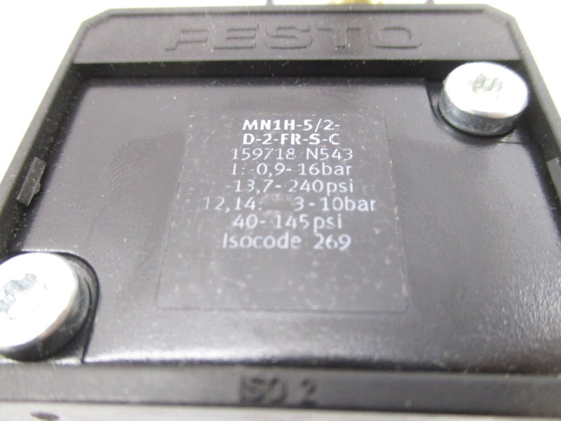 FESTO MN1H-5/2-D-2-FR-S-C 159718 18.7-240PSI NSMP
