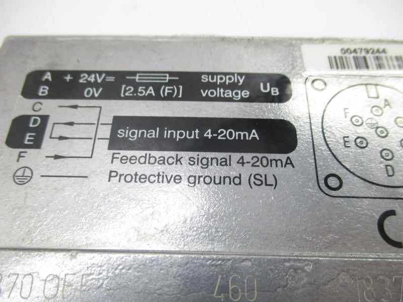REXROTH 4WRPEH6C3B40L-20/G24K0/F1M 0811404634 24V 2.5A NSNP