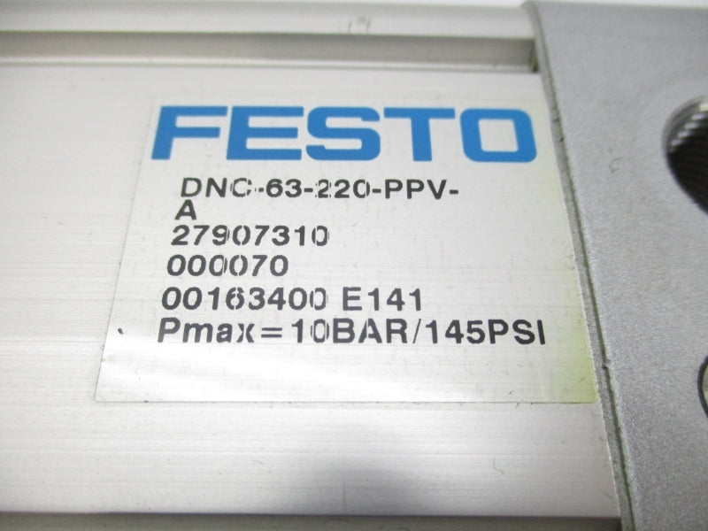 FESTO DNC-63-220-PPV-A 27907310 145PSI NSNP