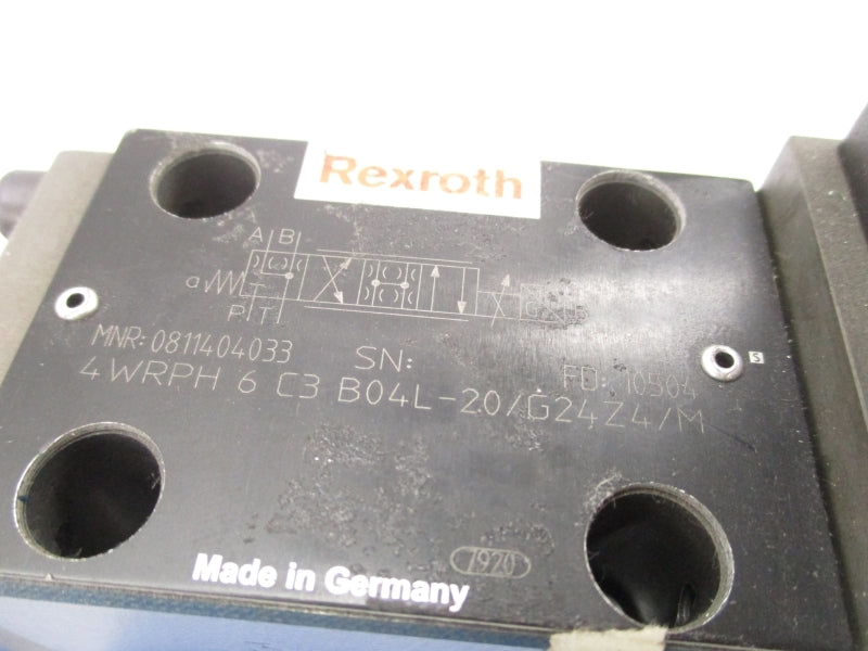 REXROTH 4WRL16WZ180S-30/G24Z/M 0811404209 2.7A NSNP