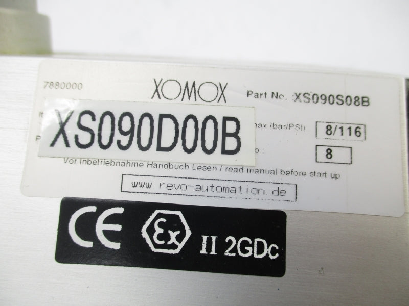 XOMOX XS090S08B 8/116PSI NSNP