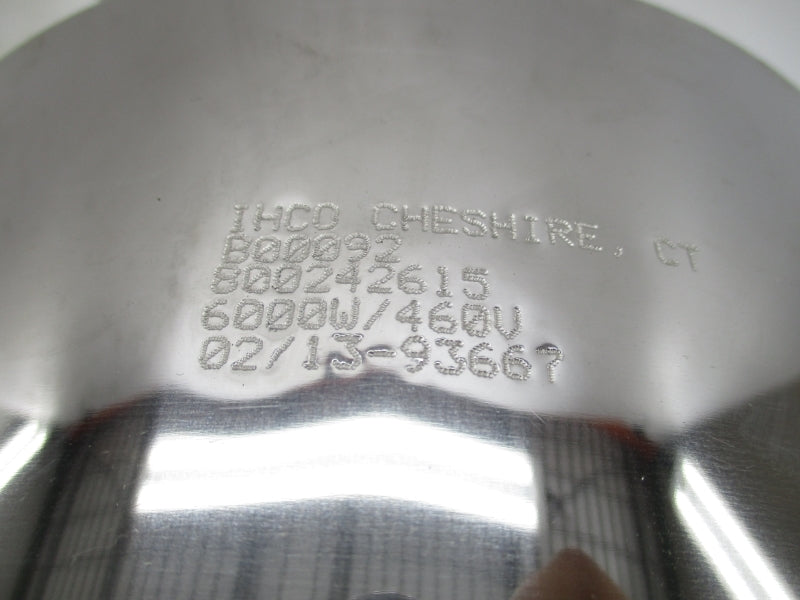 IHCO 800242615  B00092 460V 6000W NSNP
