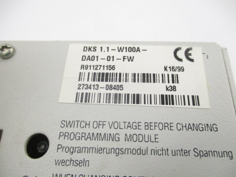INDRAMAT DKS01.1-W100A-DA01-01-FW R911271156 230V UNMP