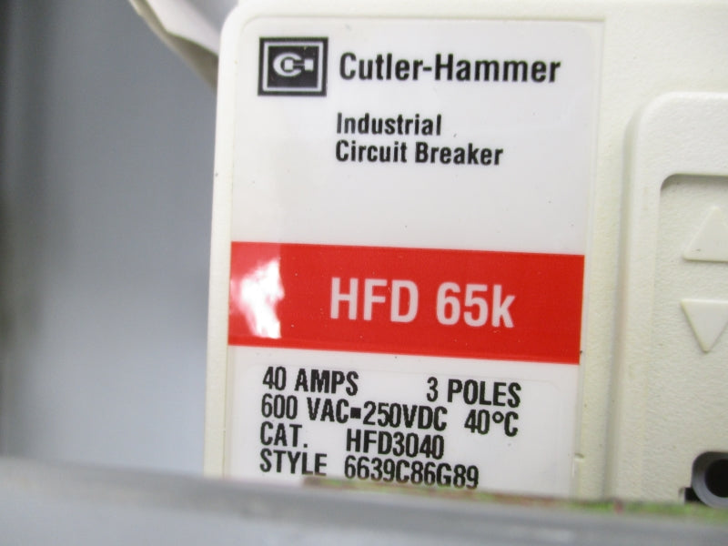 CUTLER-HAMMER IBPHFD3040G 600V 40A NSMP