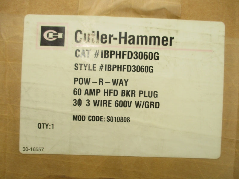 CUTLER-HAMMER IBPHFD3060G 600V 60A NSFS
