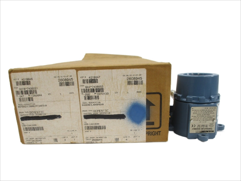 ROSEMOUNT 644HAK5J6M5F6XA 0078N21C30A015T34E5XA NSMP