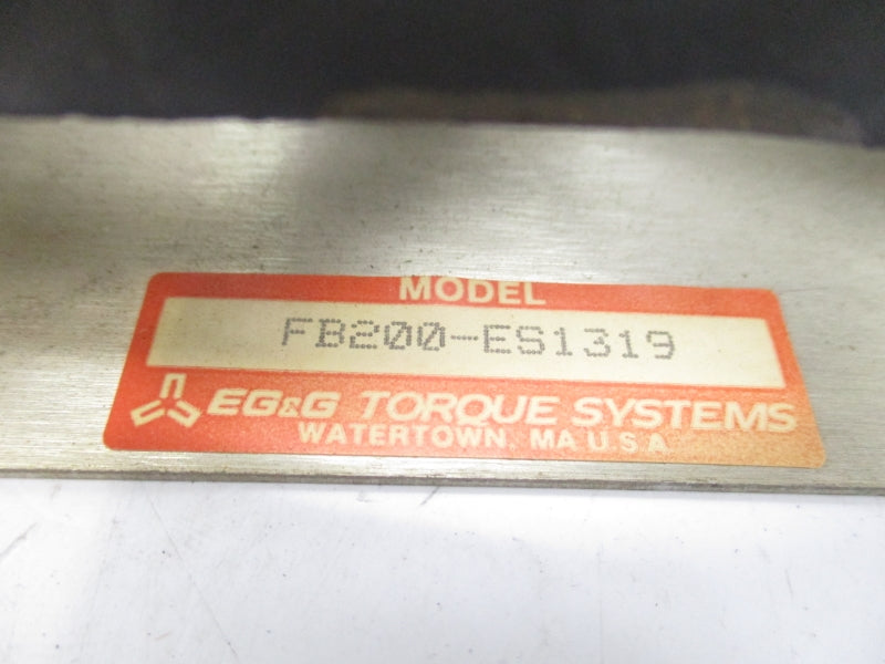 EG&G E1364-500 FB200-ES1319 UNMP